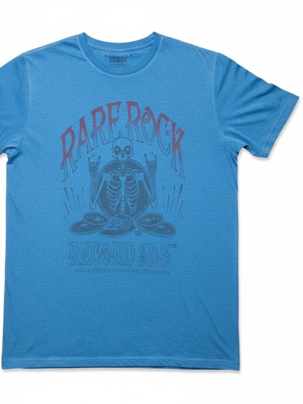 Blue Graphic Short-Sleve Tee